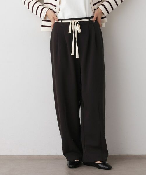 Dessin / デッサン パンツ | 【洗える】カーヴィパンツ | 詳細1