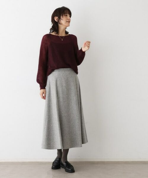 Dessin / デッサン スカート | 【洗える】ツイードフレアスカート | 詳細2