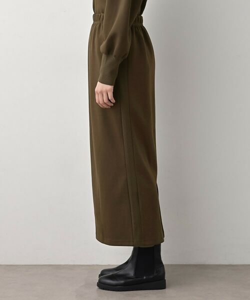 Dessin / デッサン ロング・マキシ丈スカート | 【セットアップ可/洗える】切り替えデザインサイドリブスカート | 詳細10