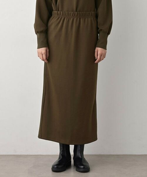 Dessin / デッサン ロング・マキシ丈スカート | 【セットアップ可/洗える】切り替えデザインサイドリブスカート | 詳細9