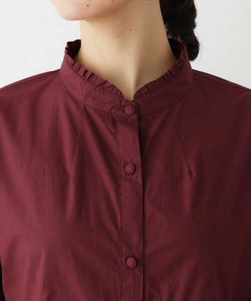 Dessin / デッサン シャツ・ブラウス | 【洗える/インド製】ビーズ刺繍ペプラムブラウス | 詳細12