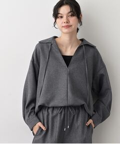 Dessin / デッサン シャツ・ブラウス | 【セットアップ可/洗える】ツイードライクスキッパーシャツ