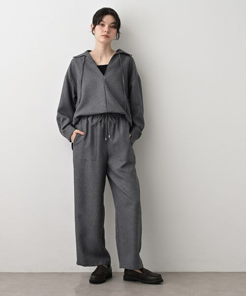 Dessin / デッサン シャツ・ブラウス | 【セットアップ可/洗える】ツイードライクスキッパーシャツ | 詳細6