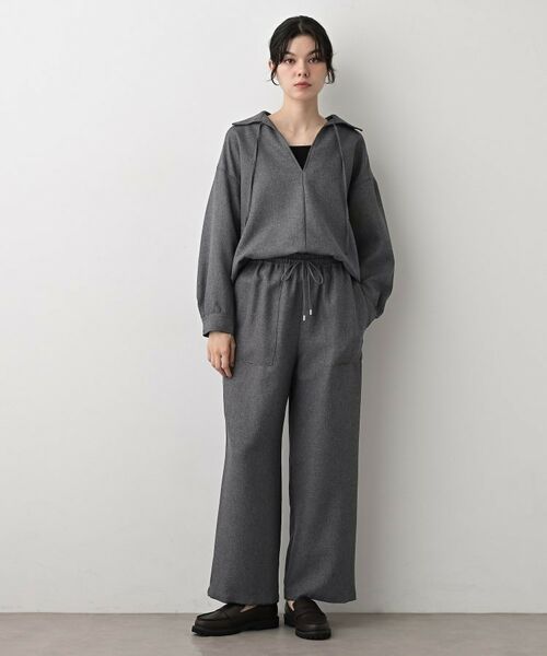 Dessin / デッサン シャツ・ブラウス | 【セットアップ可/洗える】ツイードライクスキッパーシャツ | 詳細7