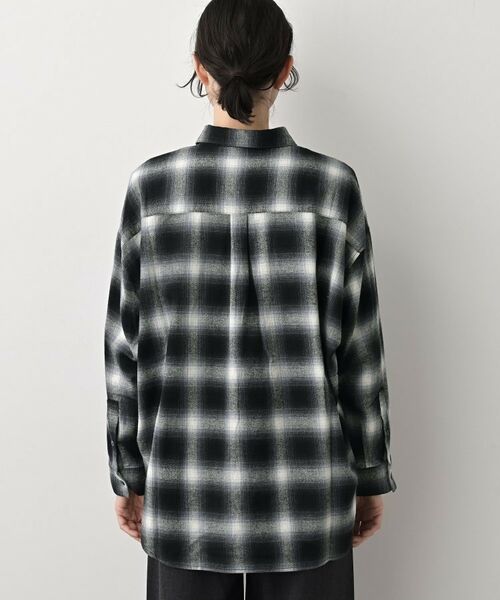Dessin / デッサン シャツ・ブラウス | 【洗える】起毛オンブレーチェック柄シャツ | 詳細11