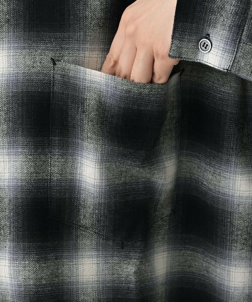 Dessin / デッサン シャツ・ブラウス | 【洗える】起毛オンブレーチェック柄シャツ | 詳細13