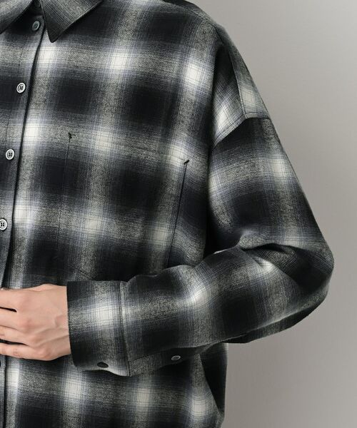 Dessin / デッサン シャツ・ブラウス | 【洗える】起毛オンブレーチェック柄シャツ | 詳細14