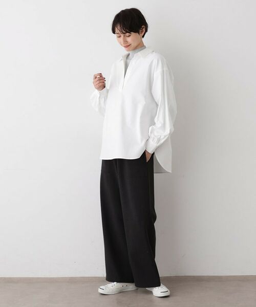 Dessin / デッサン シャツ・ブラウス | 【洗える】オックススキッパーシャツ | 詳細3