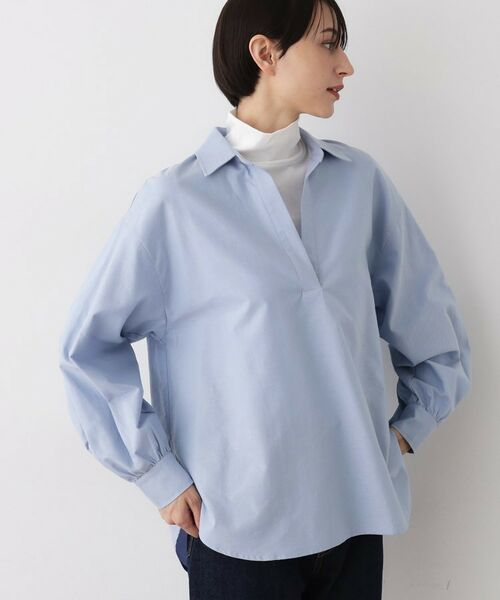 Dessin / デッサン シャツ・ブラウス | 【洗える】オックススキッパーシャツ | 詳細6