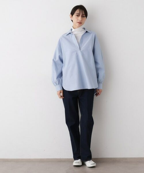 Dessin / デッサン シャツ・ブラウス | 【洗える】オックススキッパーシャツ | 詳細7