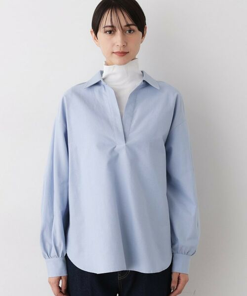 Dessin / デッサン シャツ・ブラウス | 【洗える】オックススキッパーシャツ | 詳細9