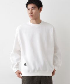 Dessin / デッサン カットソー | 【洗える】ソロテックスワッフルクルーネック