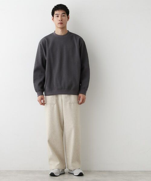 Dessin / デッサン カットソー | 【洗える】ソロテックスワッフルクルーネック | 詳細10