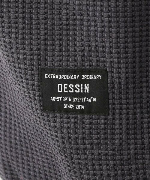 Dessin / デッサン カットソー | 【洗える】ソロテックスワッフルクルーネック | 詳細12