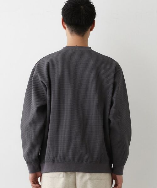 Dessin / デッサン カットソー | 【洗える】ソロテックスワッフルクルーネック | 詳細15