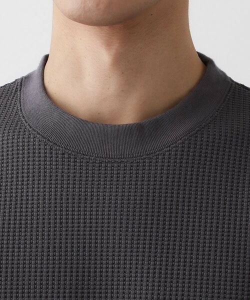 Dessin / デッサン カットソー | 【洗える】ソロテックスワッフルクルーネック | 詳細16