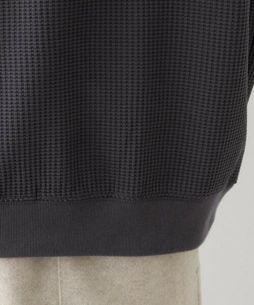 Dessin / デッサン カットソー | 【洗える】ソロテックスワッフルクルーネック | 詳細18