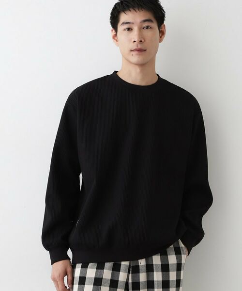 Dessin / デッサン カットソー | 【洗える】ソロテックスワッフルクルーネック | 詳細5