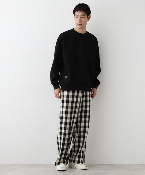 Dessin / デッサン カットソー | 【洗える】ソロテックスワッフルクルーネック | 詳細7