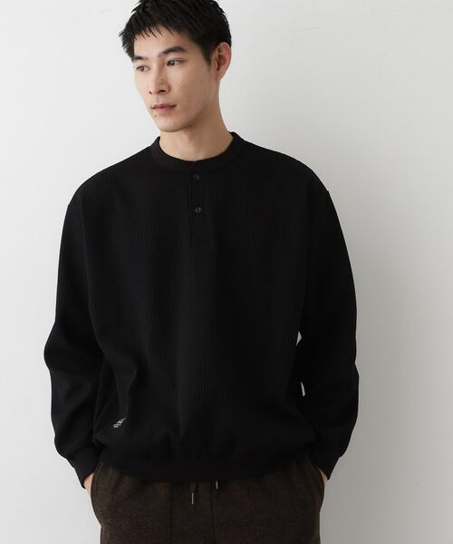 Dessin / デッサン カットソー | 【洗える】ソロテックスヘンリーネック | 詳細5