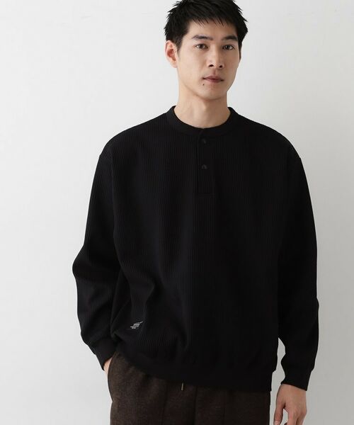 Dessin/デッサン ソロテックスヘンリーネック ブラック(019) 02(M) Dessin/デッサン ソロテックスヘンリーネック ブラック(019) 02(M)