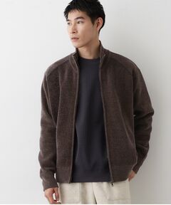 Dessin / デッサン レザーブルゾン・ジャケット | 【洗える】モールジップカーディガン