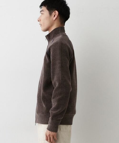 Dessin / デッサン レザーブルゾン・ジャケット | 【洗える】モールジップカーディガン | 詳細10