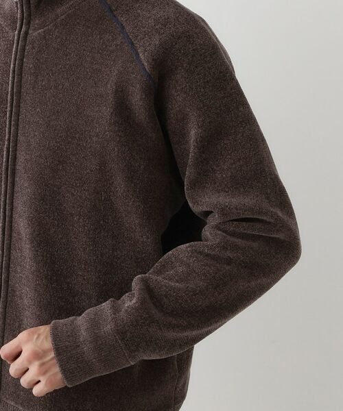 Dessin / デッサン レザーブルゾン・ジャケット | 【洗える】モールジップカーディガン | 詳細13