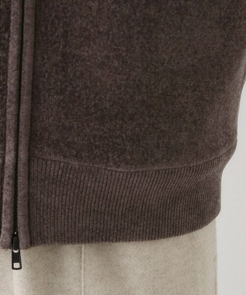 Dessin / デッサン レザーブルゾン・ジャケット | 【洗える】モールジップカーディガン | 詳細14