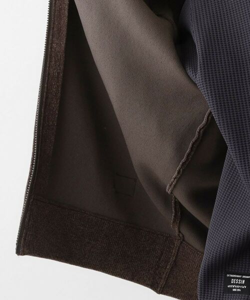 Dessin / デッサン レザーブルゾン・ジャケット | 【洗える】モールジップカーディガン | 詳細15