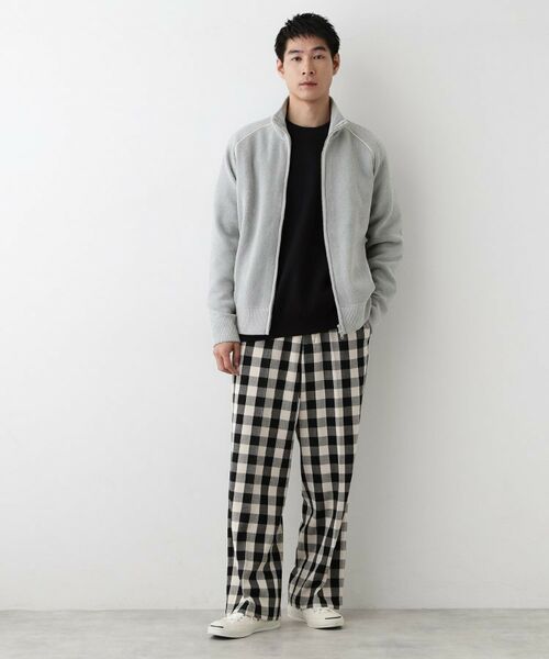 Dessin / デッサン レザーブルゾン・ジャケット | 【洗える】モールジップカーディガン | 詳細2