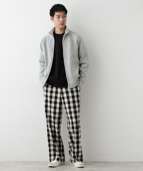 Dessin / デッサン レザーブルゾン・ジャケット | 【洗える】モールジップカーディガン | 詳細3