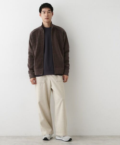 Dessin / デッサン レザーブルゾン・ジャケット | 【洗える】モールジップカーディガン | 詳細6