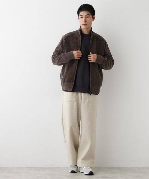 Dessin / デッサン レザーブルゾン・ジャケット | 【洗える】モールジップカーディガン | 詳細7