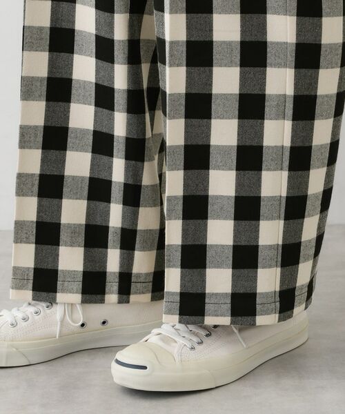 Dessin / デッサン パンツ | 【洗える】チェック柄ドロストパンツ | 詳細11