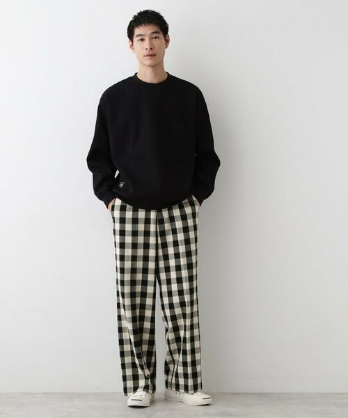 Dessin / デッサン パンツ | 【洗える】チェック柄ドロストパンツ | 詳細2