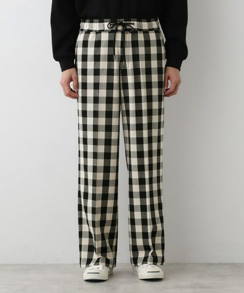 Dessin / デッサン パンツ | 【洗える】チェック柄ドロストパンツ | 詳細5