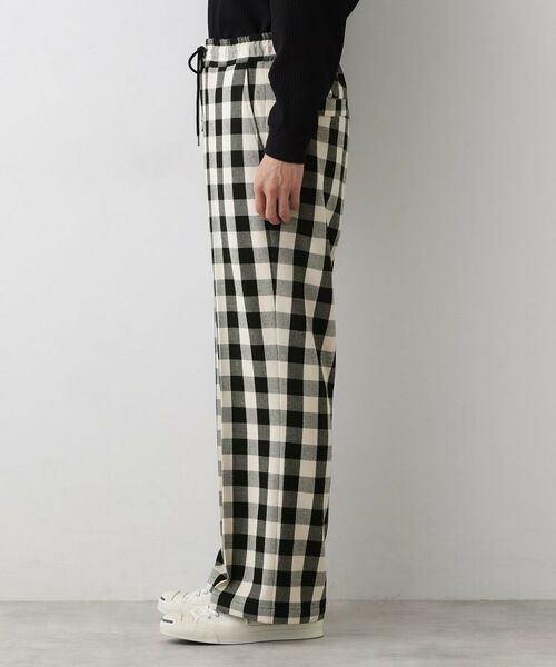 Dessin / デッサン パンツ | 【洗える】チェック柄ドロストパンツ | 詳細6