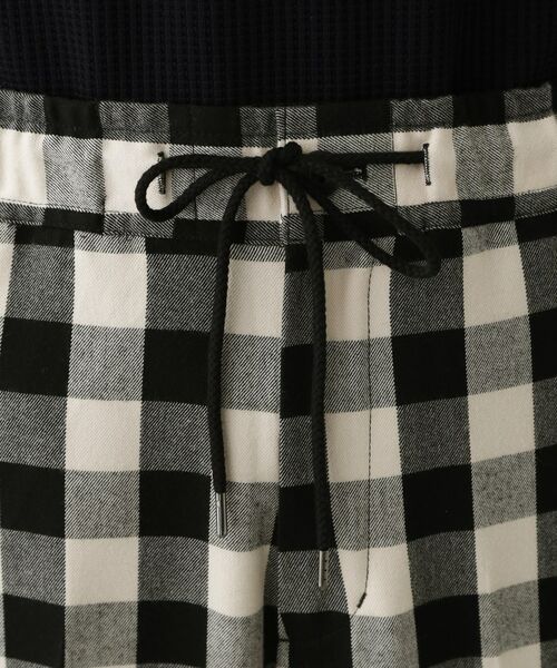 Dessin / デッサン パンツ | 【洗える】チェック柄ドロストパンツ | 詳細8