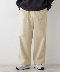 Dessin / デッサン パンツ | 【ウエストゴム/洗える】メルトンジャージパンツ