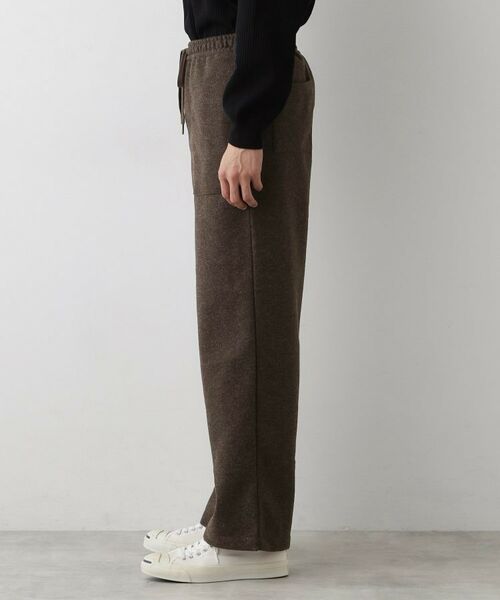 Dessin / デッサン パンツ | 【ウエストゴム/洗える】メルトンジャージパンツ | 詳細10