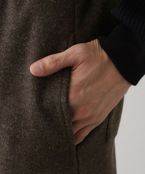 Dessin / デッサン パンツ | 【ウエストゴム/洗える】メルトンジャージパンツ | 詳細13