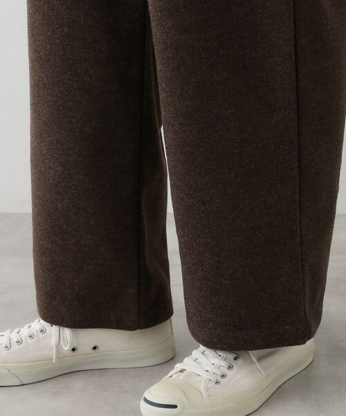 Dessin / デッサン パンツ | 【ウエストゴム/洗える】メルトンジャージパンツ | 詳細15