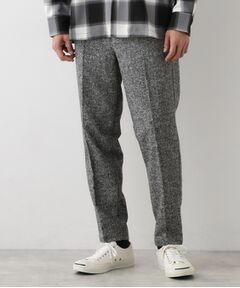 Dessin / デッサン パンツ | 【ウエストゴム/洗える】ツイードパンツ