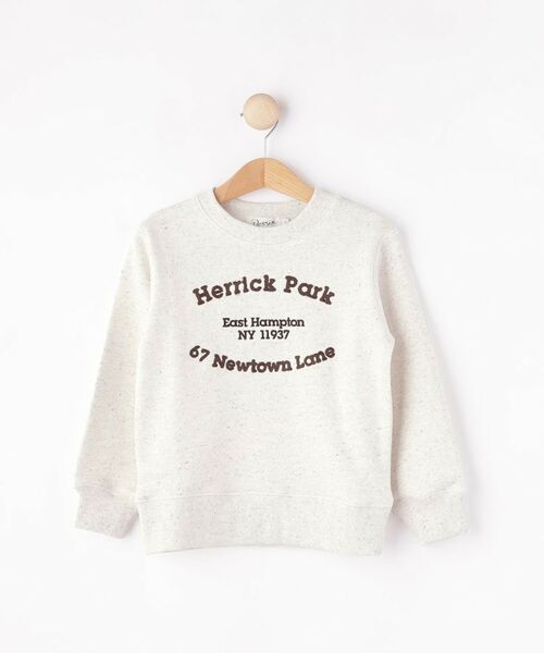 Dessin / デッサン スウェット | 【セットアップ可能/リンクコーデ】ネップ裏毛(ホワイト(001))