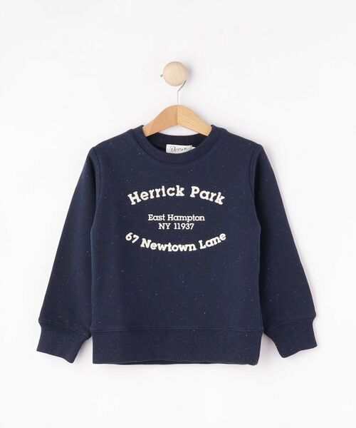 Dessin / デッサン スウェット | 【セットアップ可能/リンクコーデ】ネップ裏毛(ネイビー(094))