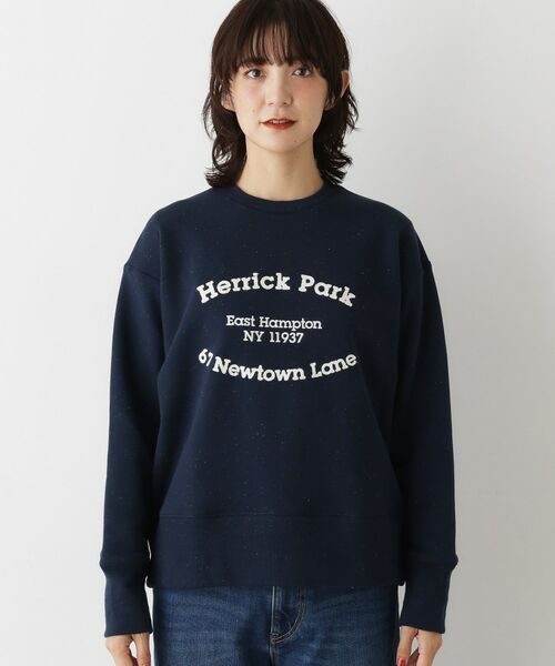 Dessin / デッサン スウェット | 【ユニセックス/洗える】ネップ裏毛スウェットトレーナー | 詳細13