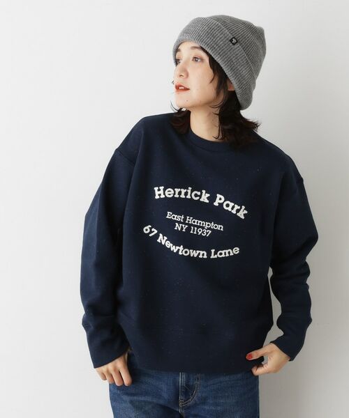 Dessin / デッサン スウェット | 【ユニセックス/洗える】ネップ裏毛スウェットトレーナー | 詳細9