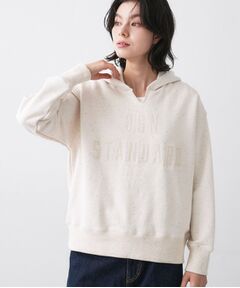 Dessin / デッサン パーカー | 【ユニセックス/洗える】ネップ裏毛フーディートレーナー