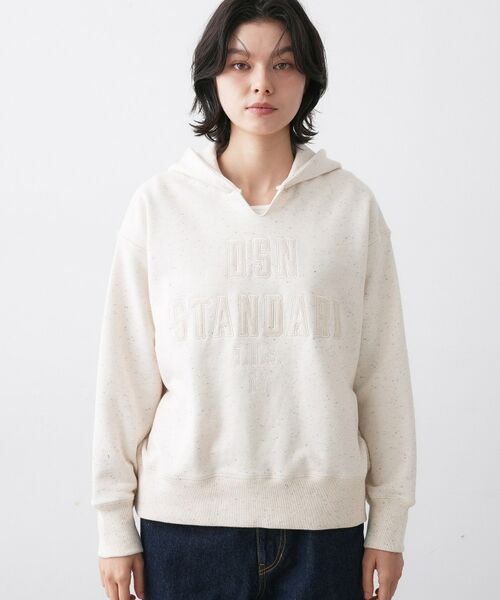 Dessin / デッサン パーカー | 【ユニセックス/洗える】ネップ裏毛フーディートレーナー | 詳細13